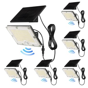 <span class=keywords><strong>WONTECH</strong></span> Valla Porche Patio Garaje Luz de inundación solar Impermeable IP67 Luz solar al aire libre con sensor de movimiento - Product Image 1