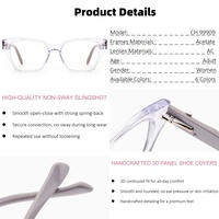 En stock, lunettes optiques en acétate haut de gamme fabriquées à la main avec ornement, anti-lumière bleue, montures de lunettes tendance pour un usage quotidien