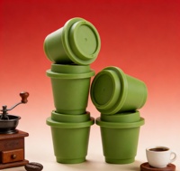 Capsule de café réutilisable personnalisée avec logo, en PP, 2g, 5g, 10g, 20g, pour café lyophilisé, bouteille en plastique