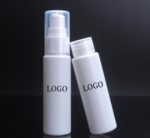 High Quality 40ml Portable HDPE Plastic Cosmetic Packaging Refillable Round Press <b>Pump</b> <b>Small</b> Spray Bottle Skincare Lotion Bottle - Product Image 6