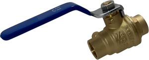 Robinet à bille en laiton à raccordement à sertir 1/2 pouce, à passage plein, à quart de tour, avec bouchon de vidange pour système de chauffage de l'<span class=keywords><strong>eau</strong></span> - Product Image 2