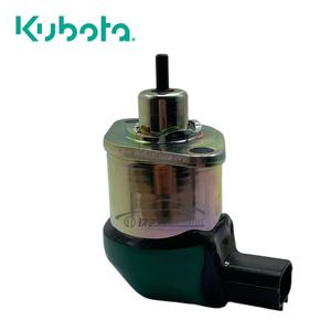 Kubota elettrovalvola di parcheggio 12V 17208-60016 parte di riparazione del motore V1505 V1305 valvola solenoide escavatore Caterpillar Volvo - Product Image 2