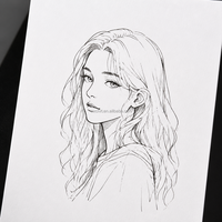 Robot artiste dessinateur de portraits à bras robotisé pour stand d'exposition, machine robotique interactive pour événements commerciaux