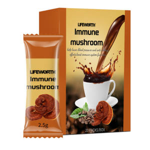 Lifepad suplemen kopi jamur instan dengan <span class=keywords><strong>Cordyceps</strong></span> <span class=keywords><strong>Sinensis</strong></span> ekstrak Mycelium bubuk antioksidan - Product Image 5
