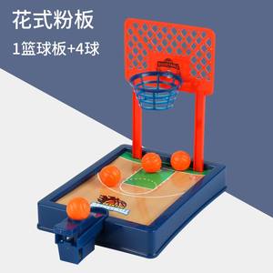 <span class=keywords><strong>Mini</strong></span> <span class=keywords><strong>jeu</strong></span> de tir de <span class=keywords><strong>basket</strong></span>-ball pour enfants, jouets interactifs d'éjection des doigts, conception à double cour avec paniers rouges et bleus - Product Image 3