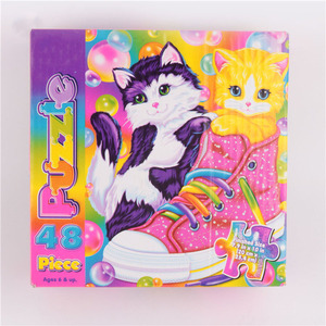 Giá cả cạnh tranh 48pcs Ghép hình giấy Câu Đố giáo dục tự làm phim hoạt hình đồ chơi 48 mảnh nhựa câu đố cho trò chơi & học tập - Product Image 2