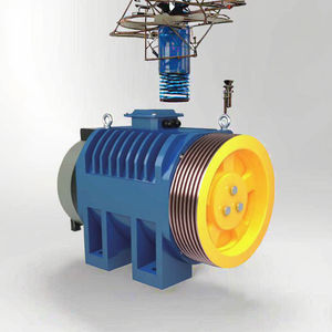 MONA320 MONA DRIVE Fujide Modern Hotel <b>Elevator</b> Permanent Magnet Synchronous Gearless Traction Machine Spare <b>Parts</b> - Product Image 3