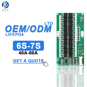 KLS 6S 7S 24V 80A Li-ion hệ thống quản lý pin với quá tải/xả/bảo vệ ngắn mạch LiFePO4 BMS nhà sản xuất - Product Image 2