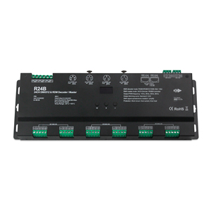 New Arrival 24-kênh DMX512 rdm Bộ giải mã cho RGBW LED điện áp không đổi điều khiển ánh sáng - Product Image 3