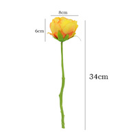 Fleurs artificielles de pivoine vintage en soie haute simulation, directement de l'usine, en gros pour mariages et événements floraux