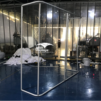 Arrière-plan en tissu en forme de U, personnalisé, pour stand photo 360
