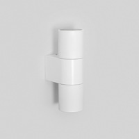 Applique murale LED moderne en aluminium IP65, double spot anti-éblouissement, pour intérieur/extérieur