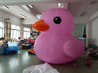 Décoration de canard gonflable géant modèle de dessin animé Animal gonflable pour