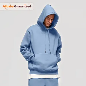 INFLATION 350 GSM Fleece Blank hoodies plain Wholesale heavyweight oversized men's hoodies sweatshirts