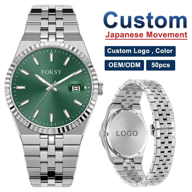 Wholesale Minimalist Watches Factory Private Label Stainless Steel Quartz Watches in Bulk Custom Logo Mens Watch for Men Luxury