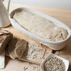 Utensilios para masa: Cesta de levadura, raspador de masa, cuenco de ratán, Banneton Super <span class=keywords><strong>Brot</strong></span> de 1 kg, espátula para masa de <span class=keywords><strong>2</strong></span>.9 pulgadas, lino de panadero, regalos para panaderos - Product Image 3