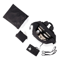 Sac à dos de voyage pour couches de bébé avec logo personnalisé, imperméable, doublure en néoprène, fermeture éclair, sac à couches de voyage pour bébé