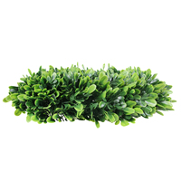 Couronne de porte suspendue en bois de boxfishing, plante artificielle, verte, pour décor de fête, vente en gros, couronne de printemps, offre spéciale