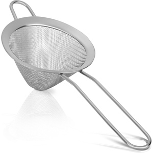 Wholesale High Quality Eco-Friendly Dishwasher Safe Stainless Steel Mesh Matcha Tea Strainer <b>Sifter</b> Colander - Product Image 1