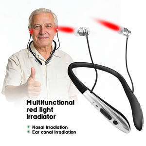 Dual Use Nasal Ear Laser Therapy Machine 650nm Wavelength Magnetic USB Charging Device <strong>Tinnitus</strong> Rhinitis <strong>Treatment</strong> - Product Image 3