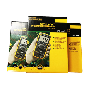 Medidor de Valor Eficaz Real (True RMS) 17B, Probador Eléctrico Industrial de Voltaje, Corriente y Resistencia (Precisión de 0.01% + 1), Registro de Datos, Alerta de Batería Baja - Product Image 2