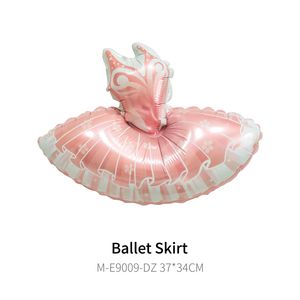 Cymylar Ballettschuhe Folienballons Mylar-Ballons Eleganz Niedlich Trendig für <span class=keywords><strong>Ballerina</strong></span>-Mädchen Geburtstagsparty-Dekoration - Product Image 3