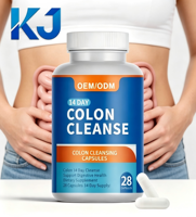 Cápsulas de Limpieza de Colon de 14 Días OEM ODM, 28 Unidades |   Suplemento Dietético para el Apoyo Inmunológico y el Bienestar Intestinal en Adultos