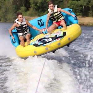 Heißer Verkauf: Schleppbarer aufblasbarer Schlauch – Robuster Wassersport-Schwimmreifen für Bootfahren, See- und Flussabenteuer - Product Image 1