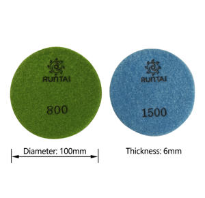 Discos <span class=keywords><strong>de</strong></span> Pulido <span class=keywords><strong>de</strong></span> Diamante <span class=keywords><strong>de</strong></span> Resina Seca <span class=keywords><strong>de</strong></span> 6 mm <span class=keywords><strong>de</strong></span> Grosor y 10 mm <span class=keywords><strong>de</strong></span> Diámetro para Pulir, Desbastar y Lijar Pisos <span class=keywords><strong>de</strong></span> Concreto OEM - Product Image 4