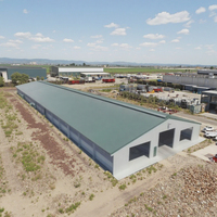 Structure en acier entrepôt personnalisable bâtiment en métal pour le stockage et la logistique