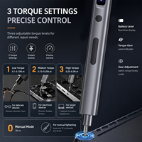 Tournevis électrique rotatif de type cube 57-en-1 avec moteur planétaire, batterie au lithium rechargeable et affichage numérique TK