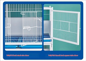 Cage à pigeons multi-niveaux en acier galvanisé de qualité supérieure, <span class=keywords><strong>anti</strong></span>-évasion, avec système de sécurité renforcé <span class=keywords><strong>anti</strong></span>-fouines, pour l'exposition commerciale de pigeons - Product Image 6