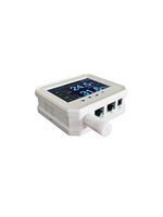 Protocolo de comunicación múltiple Modbus TCP UDP MQTT SNMP RJ45 interfaz registrador de temperatura KT100