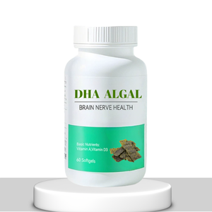 Suplemento orgánico extra 3 Ácido fólico prenatal Ingrediente crudo vegano Omega Algas Aceite de pescado Alto Epa DHA Cápsulas blandas para niños adultos - Product Image 1