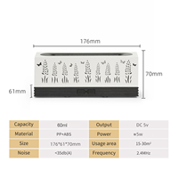 Humidificateur ultrasonique de brume fraîche de diffuseur d'arôme de lumière d'effet de flamme de 7 couleurs de grain de bois pour la station thermale de yoga de bureau à la maison de prix bon marché