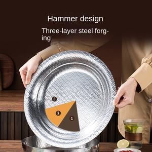 เครื่องครัวสแตนเลสสตีล304หนาพิเศษสำหรับการค้าหม้อสต็อกซุปสามชั้นสับพริกไทยหัวปลาคุณสมบัติพิเศษที่มีส่วนผสมของแอลกอฮอล์ - Product Image 2