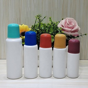 30ml <b>50ml</b> 65ml Empty Plastic Container <b>Bottle</b> Sponge Top Head Press Rub <b>Bottle</b> Smear Plastic <b>Bottle</b> With Sponge Applicator - Product Image 4