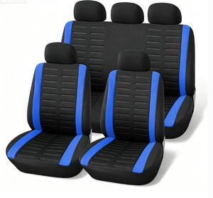 Fundas de Asiento de Coche Modernas de Poliéster Hechas a Medida, Juego Completo, Cojín Protector para Todas las Estaciones, para <span class=keywords><strong>Sandero</strong></span>, Mejora Universal del Interior - Product Image 1