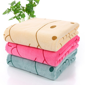 Toalla de Baño para Niños Jin Ao, 70x140cm, Microfibra, Estampado de Dibujos Animados, Suave y Absorbente - Product Image 3