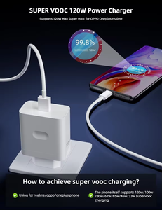 <span class=keywords><strong>Cargador</strong></span> Flash de 120W para OPPO Reno12/11/10 <span class=keywords><strong>Cargador</strong></span> para teléfonos 5/6/<span class=keywords><strong>7</strong></span> <span class=keywords><strong>Pro</strong></span> para Realme 8GT/<span class=keywords><strong>7</strong></span> <span class=keywords><strong>Pro</strong></span> Carga rápida, para OPPO Find X2 - Product Image 3