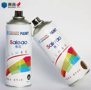 Saigao Factory Stops Rust Bright Coat Metallic Spray Paint Chrome Paint Aerosol Acrylic Spray Paint