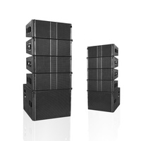 Système de sonorisation Line Array passif SAWA Audio S1221 double 12 pouces 2 voies pour extérieur et intérieur, enceinte Line Array active