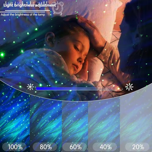 4 en 1 Projecteur Aurora Light-Up Jouets éducatifs Escargot Kid Night Lights Soothing Baby Toys for Bedroom - Product Image 4