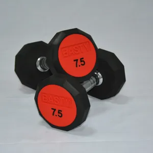 Haltères hexagonaux en caoutchouc personnalisables avec logo RS, en fer et PU, réglables, écologiques, marque <span class=keywords><strong>JLW</strong></span>, pour entraînement complet du corps, fitness unisexe - Product Image 2