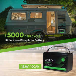 12.8V Solar LiFePO4 <b>Lithium</b> <b>Ion</b> <b>Battery</b> <b>Pack</b> 50Ah RV Marine Boat IP65 Protection Bluetooth Split Type 3-Year Warranty - Product Image 4
