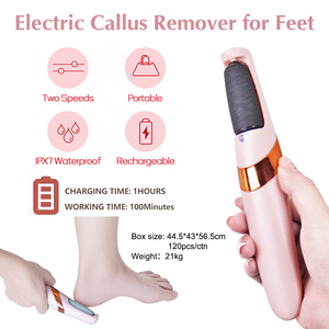 Rimuovi Calli Elettrico Professionale Ricaricabile <span class=keywords><strong>per</strong></span> <span class=keywords><strong>Pedicure</strong></span>, Strumento <span class=keywords><strong>per</strong></span> la Cura dei Piedi a Secco e Bagnato, Lima <span class=keywords><strong>per</strong></span> Pelle Morta - Product Image 2
