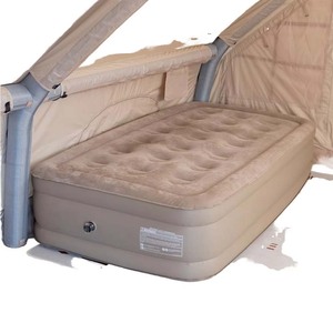 Giường hơi bơm hơi dễ dàng lắp đặt, tùy chỉnh, chất liệu vải phủ nhung, kèm bơm tích hợp, chất liệu PVC - Product Image 1