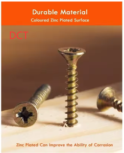 <span class=keywords><strong>Tornillo</strong></span> <span class=keywords><strong>Spax</strong></span> de Acero Galvanizado C1022, Recubrimiento de Zinc Amarillo, Cabeza Pozi, Material de Acero al Carbono e Inoxidable, Sistema Métrico - Product Image 5