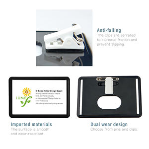 LUMEF 7750 Porte-cartes de visite horizontal et durable en ABS de qualité supérieure Style vertical Vente à l'exportation - Product Image 3