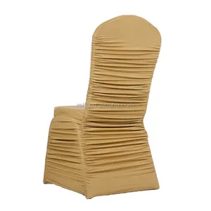 Coprisedie in spandex elasticizzato per sedie da pranzo per banchetti di nozze di vendita calda